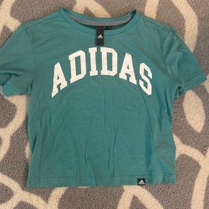 Adidas crop tshirt